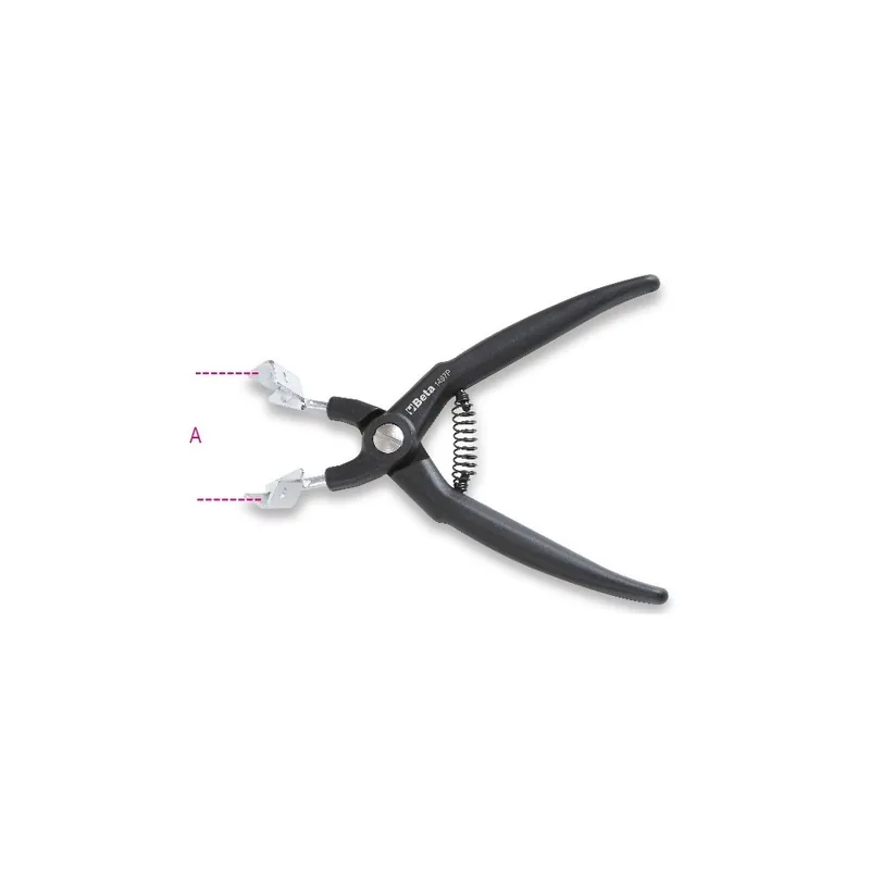 Pinza con becchi piegati a 60° per estrazione relé - Beta 1497P Occasione