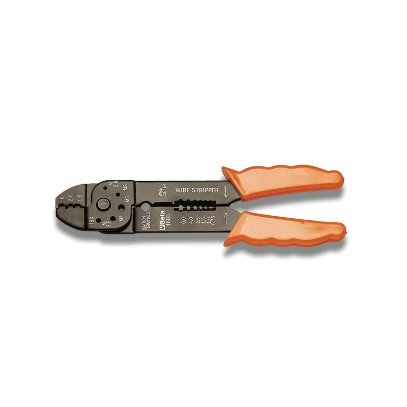 Pinza per capicorda non isolati leggera 1,25-5,5 mm² - Beta 1603 Ultima Occasione