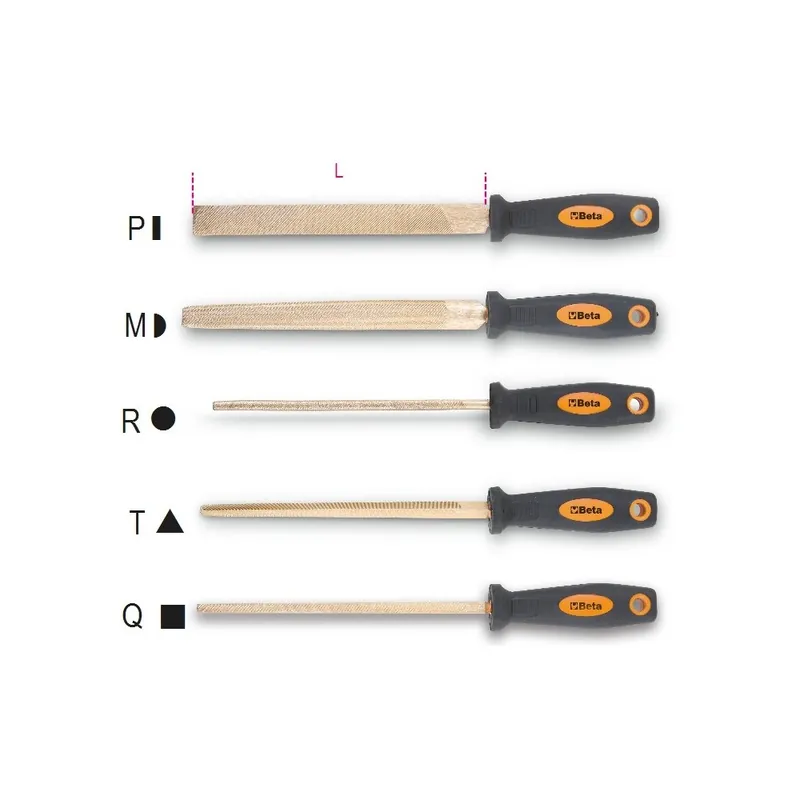 Prezzo Scontato Lime da 8" antiscintilla - Beta 1719BA8