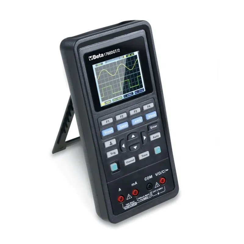 Multimetro digitale automotive portatile con oscilloscopio a 2 canali e generatore d‘onda - Beta 1760DGT/2 A Buon Prezzo