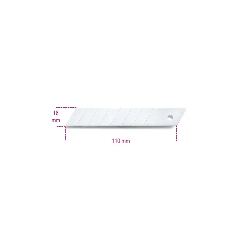 10 lame a settori 18 mm per cutter 1771, 1771BM e 1771F - Beta 1771RL A Buon Prezzo