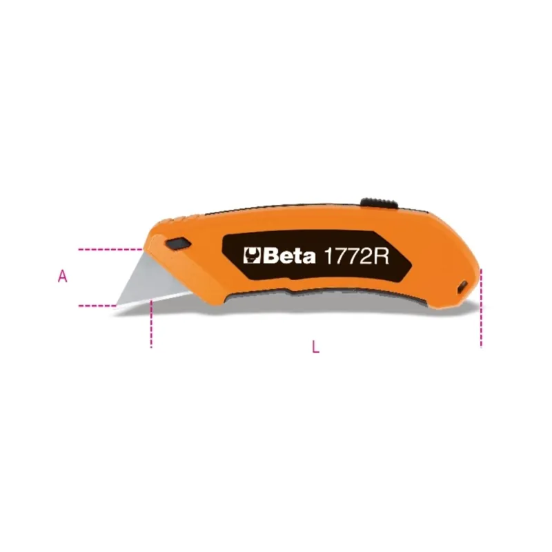Promozione Cutter lama retrattile ricaricabile Beta 1772R