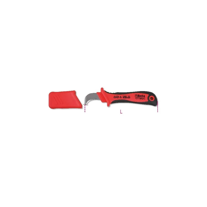 Vendita Finale Coltello spellacavi isolato 1000V Beta 1777MQ/C