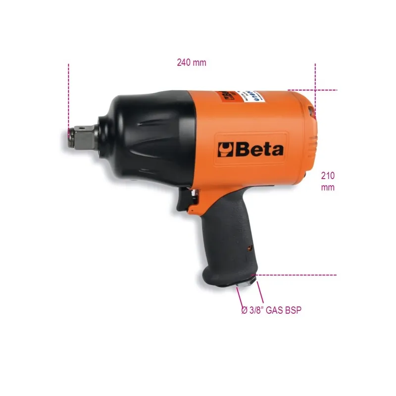 Offerta Del Giorno Avvitatore pneumatico da 3/4" in materiale composito - Beta 1928P