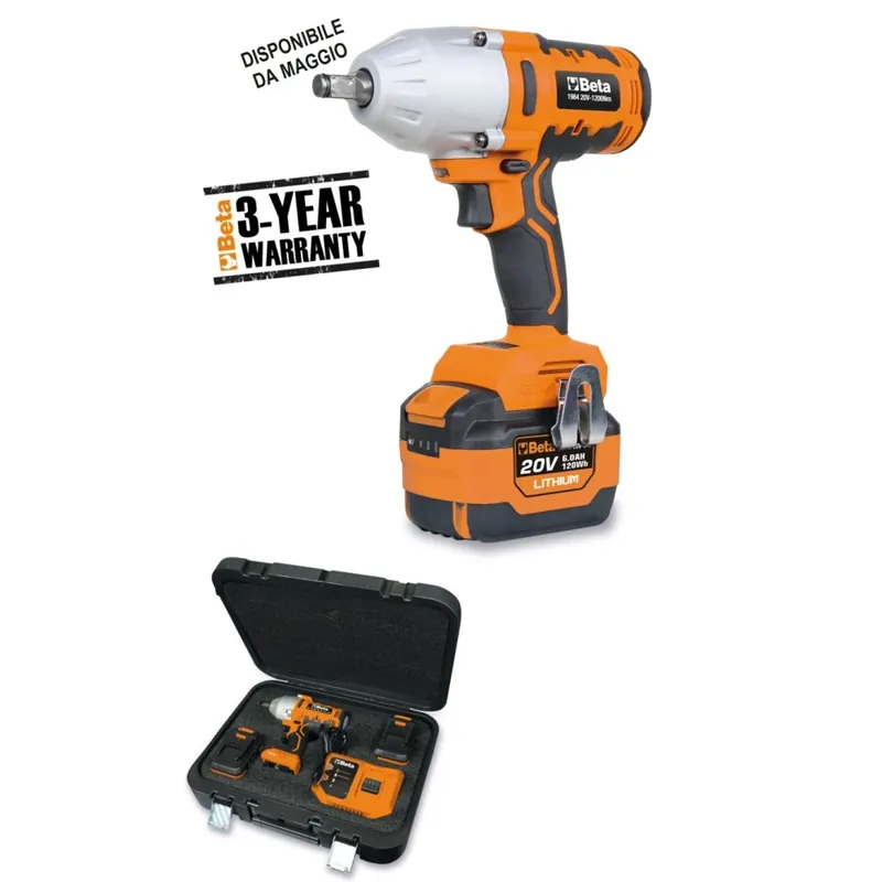 Prezzo Scontato Avvitatore a impulsi 20V brushless 1/2 1200 Nm - Beta 1984/K1200