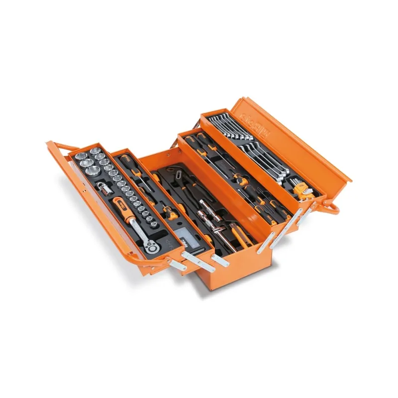 Di Tendenza Cassetta porta attrezzi in lamiera con 91 utensili per manutenzione - BetaWORKER BW 2120L-E/T91