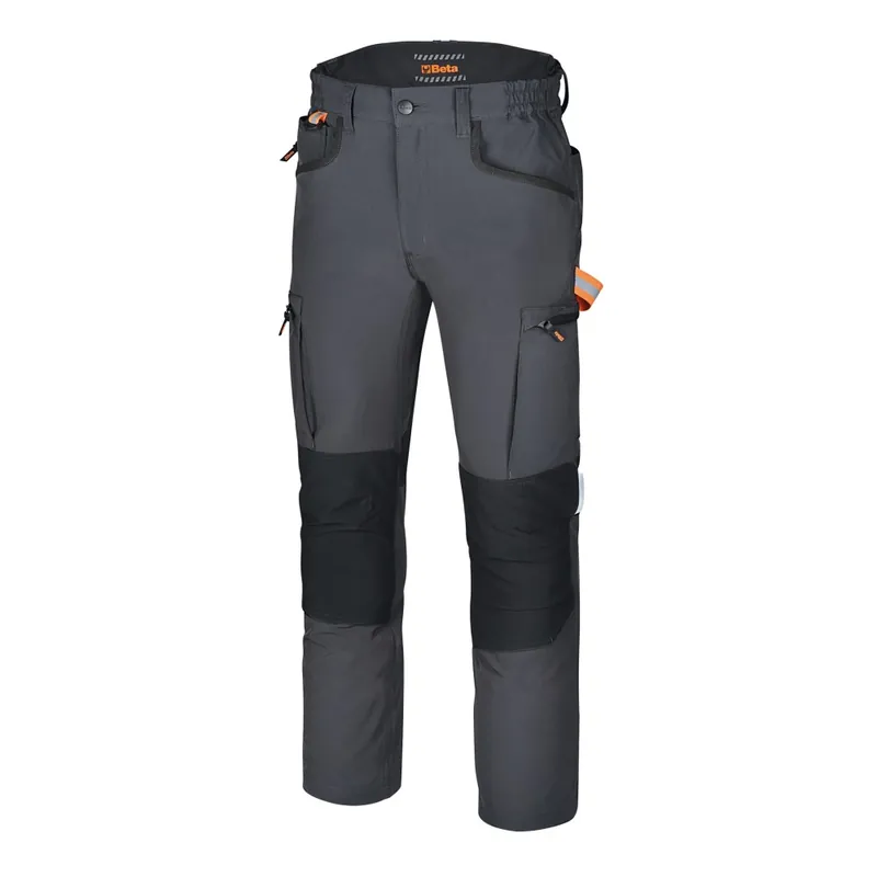 Pantaloni da lavoro elasticizzati multitasche grigi - Beta 7570NG Compra Oggi Stesso