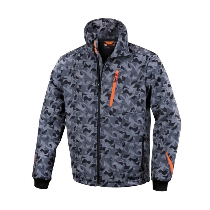 Giacca softshell - camouflage grigio - BetaWork 7658CM Professionale