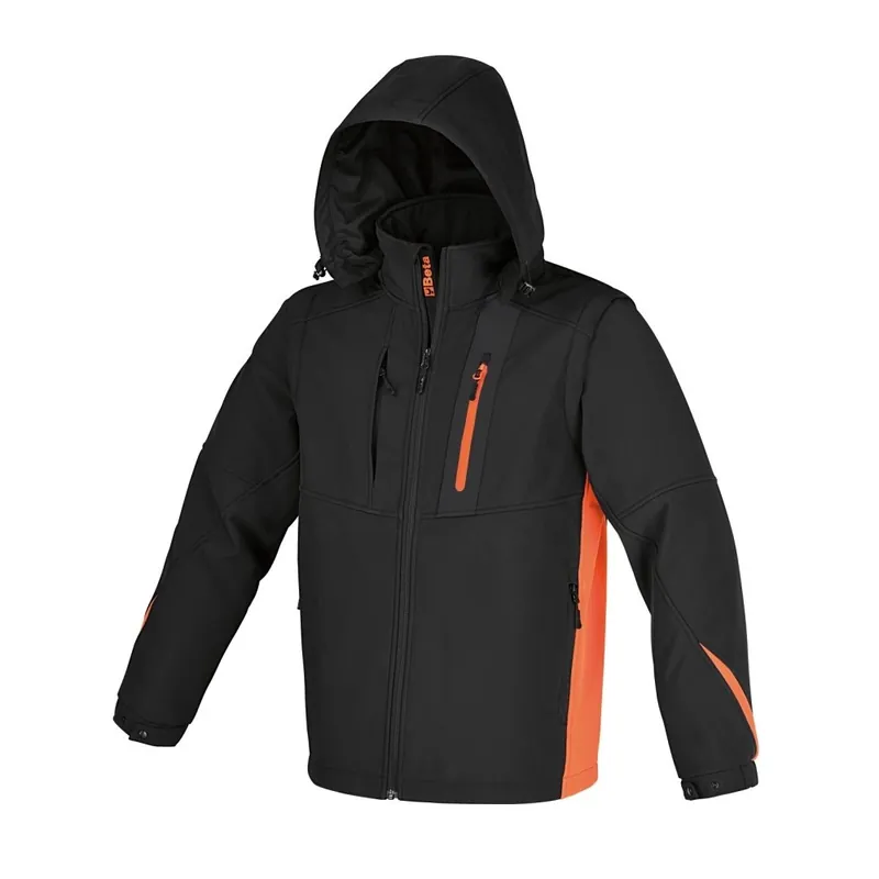 Giacca softshell con cappuccio e maniche staccabili - Beta 7659N Reso Gratuito