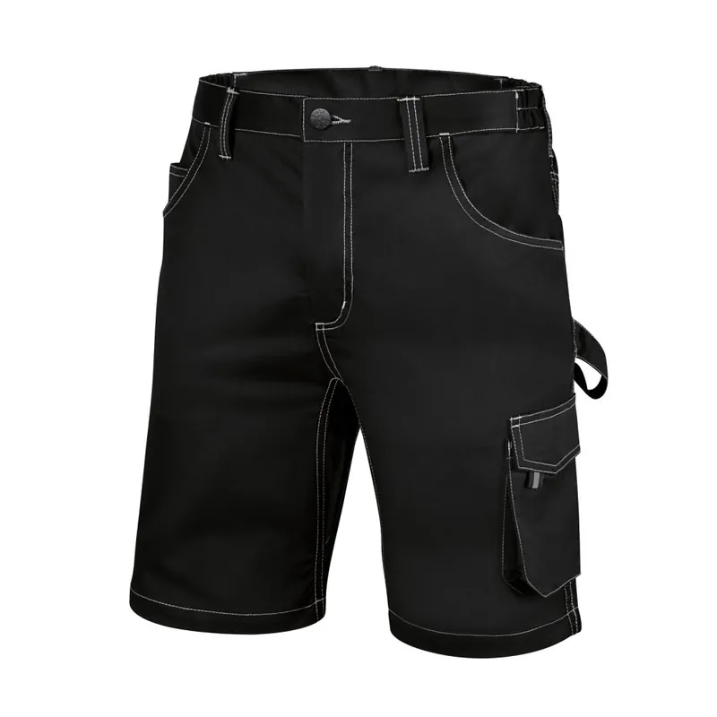 Prezzo Di Fabbrica Bermuda da lavoro neri slim fit - Beta 7831SN