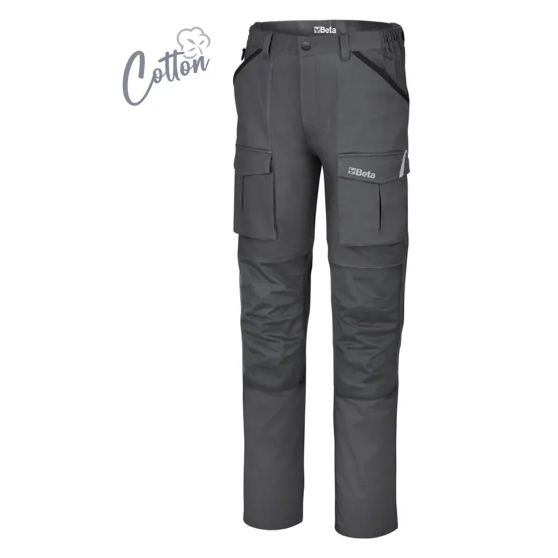 Pantaloni da lavoro in cotone stretch grigi - Beta 7930MG Offerta Speciale