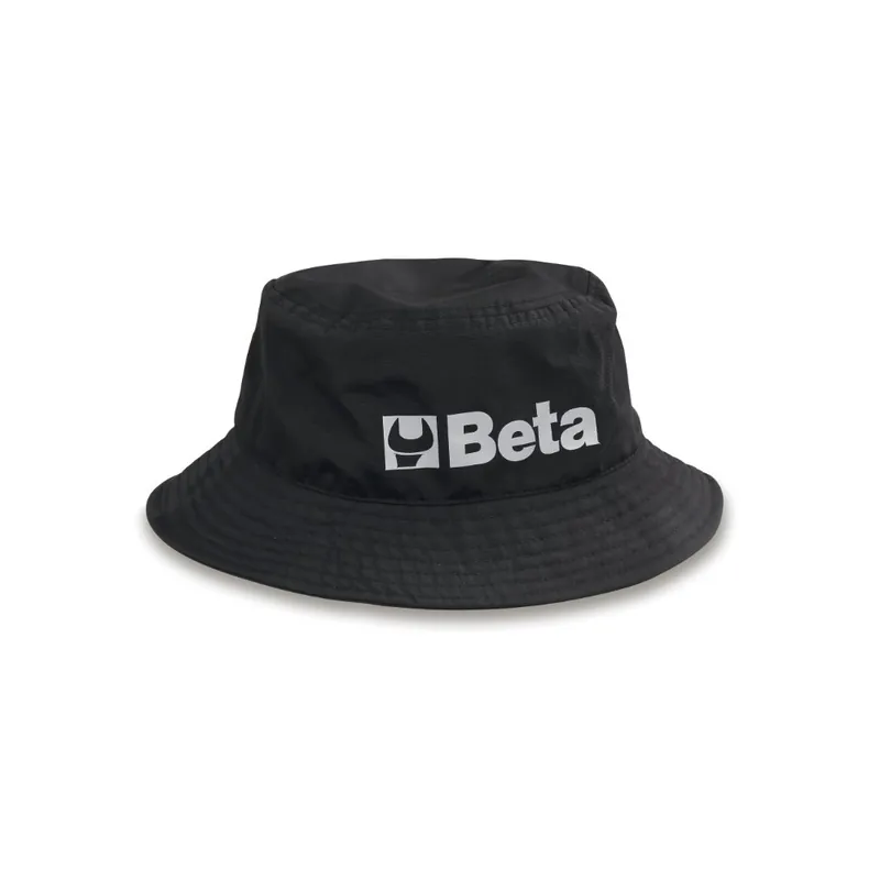 Reso Gratuito Cappellino antipioggia nero con visiera e reflex - Beta 7981N