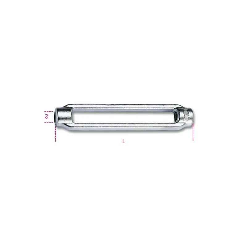 Canaule per tenditori zincate - Robur 8001Z Spedito Oggi