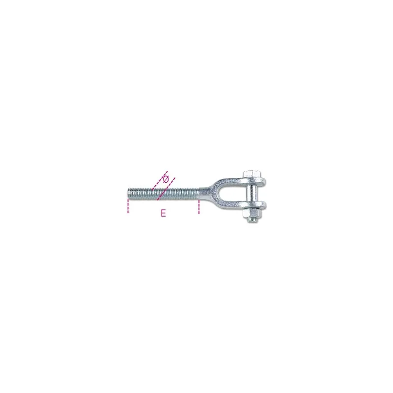 Forcelle per tenditori destre - zincate - Beta 8009FD Occasione