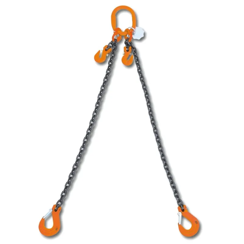Pendente per sollevamento con ganci accorciatori catena a 2 bracci, grado 8 - Robur 8097 Subito Disponibile