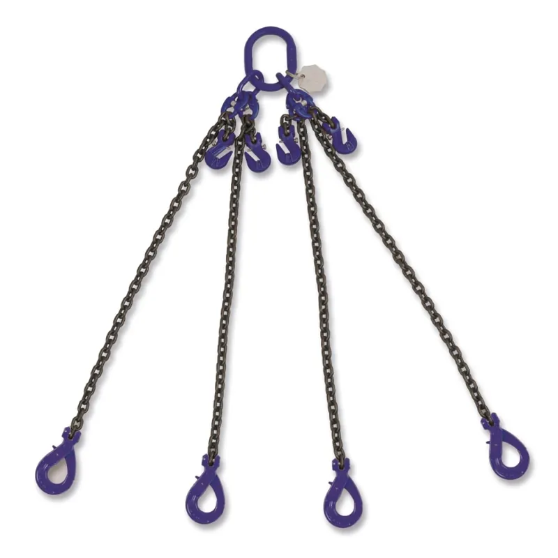 Pendente catena 4 bracci Self-Locking con accorciatori G10 - Robur 8098SL/G10 Scelto Dai Clienti