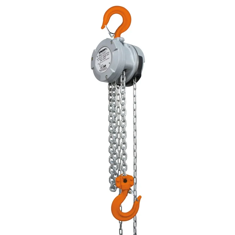 Paranco manuale a catena compatto in alluminio - Robur 8145VX Compra Online