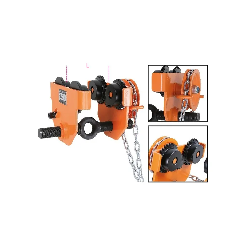 Nuovo Arrivo Carrelli di traslazione a catena per paranchi manuali - Robur 8147C