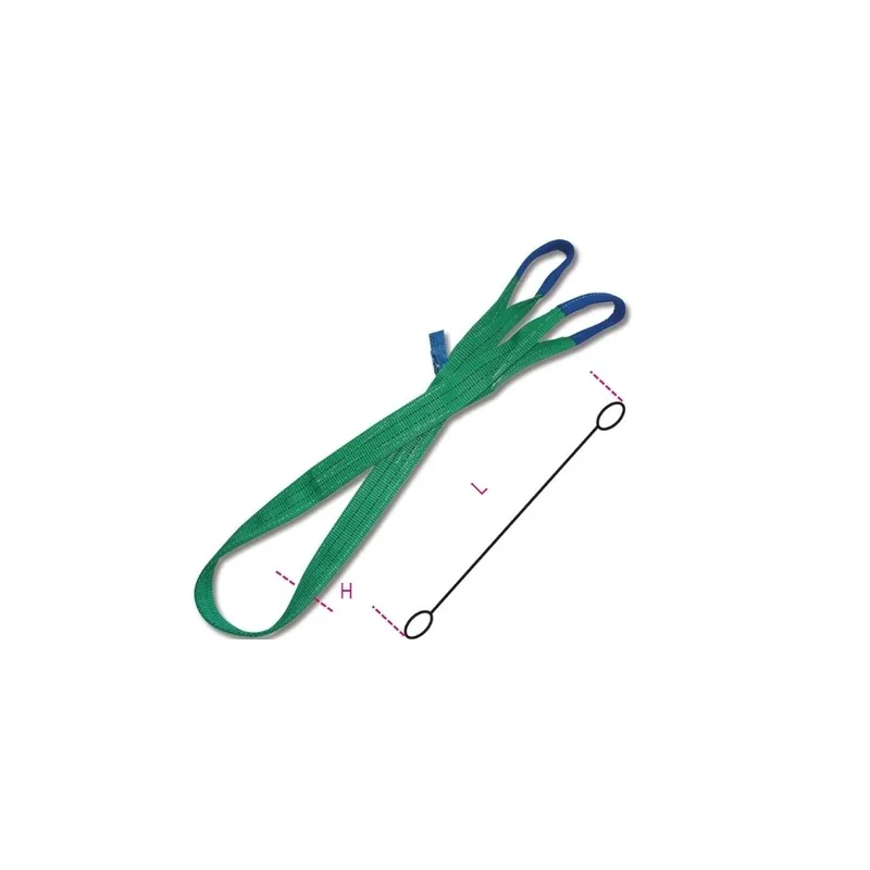 Fasce di sollevamento WLL 2 t colore verde - Robur 8153 Prezzo Basso