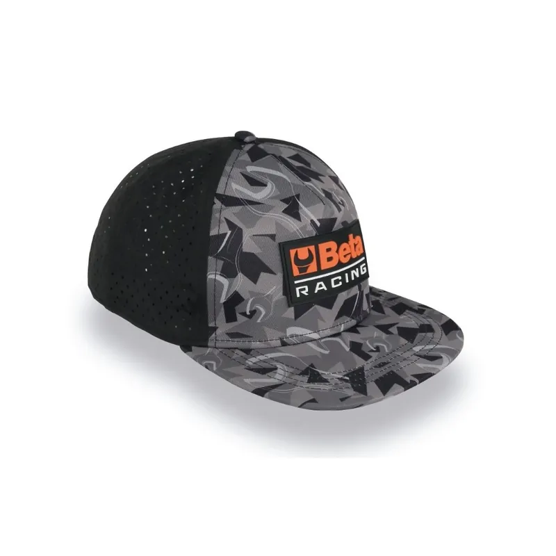 Reso Gratuito Cappellino racing camouflage con visiera piatta - Beta 9525CM